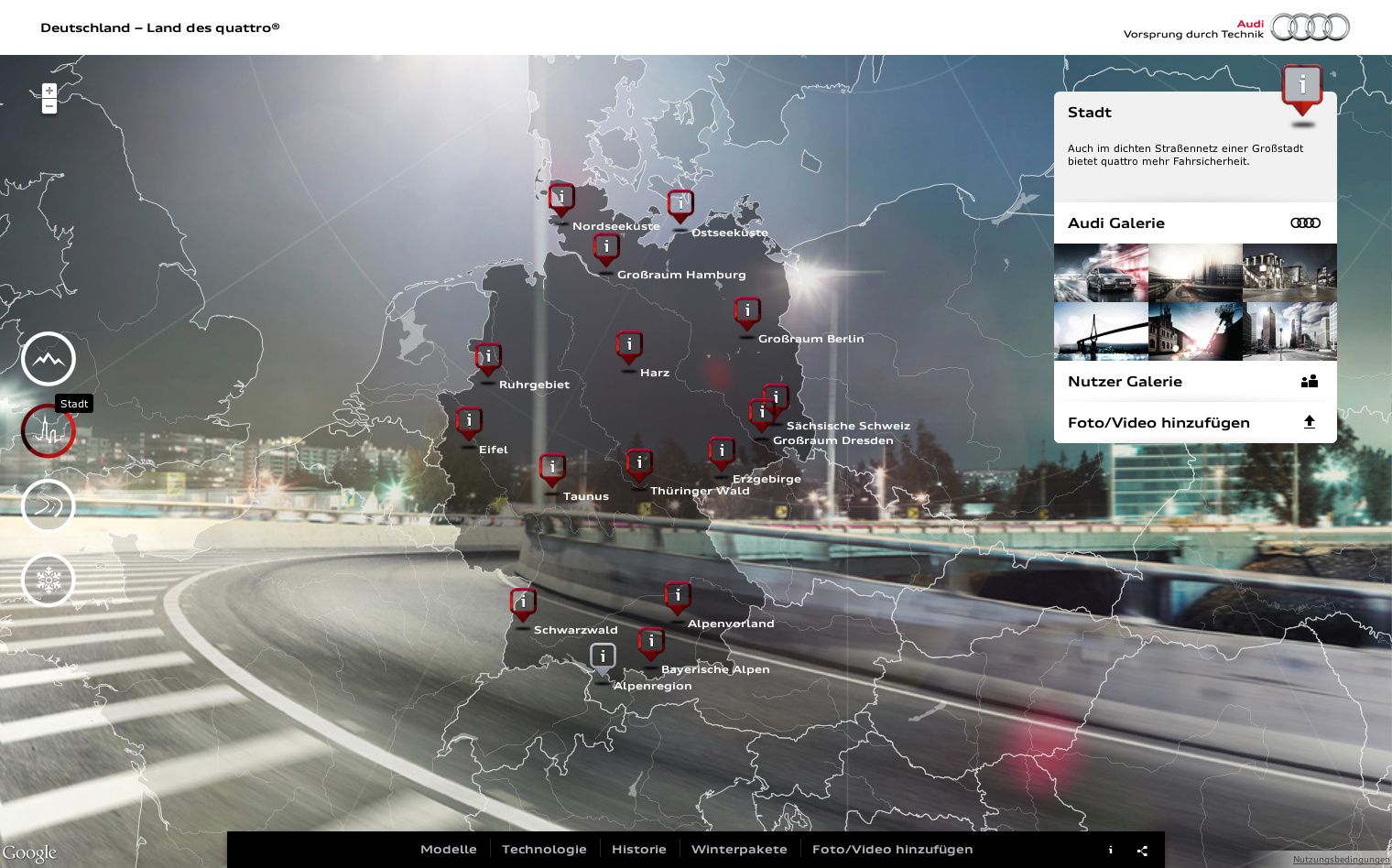 Roads, regions, stories: the community delivers the imagery.
