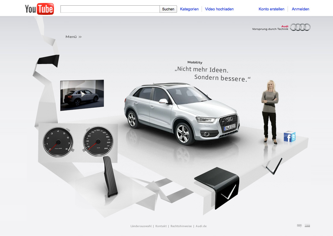 The “mobility” stage: every feature gets its space.