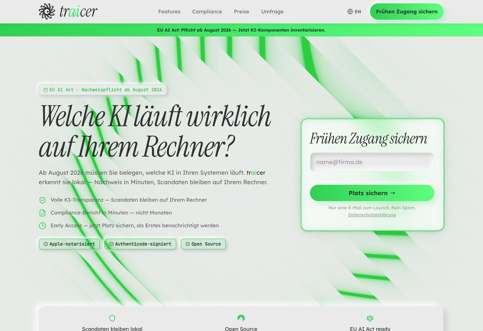 traicer — Web